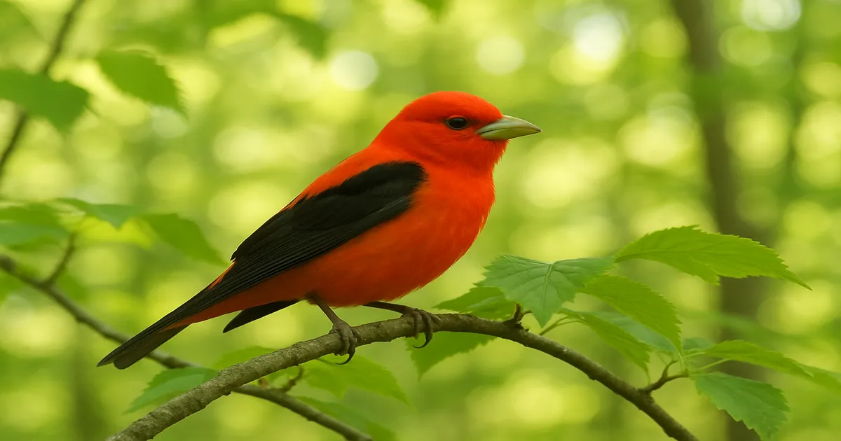 What Does a Tanager Bird Look Like? Full ID Guide